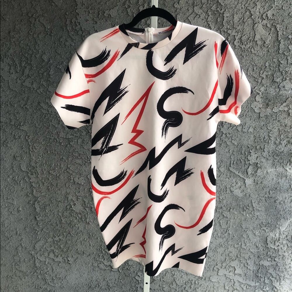 Zara Special T Funky Print Dress
